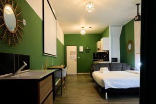 NG Prestige - Lille I Roubaix Centre - 121 - Balnéo - Kitchenette - Terrasse - WIFI - NETFLIX - Roubaix - 9