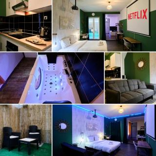 NG Prestige - Lille I Roubaix Centre - 121 - Balnéo - Kitchenette - Terrasse - WIFI - NETFLIX - Roubaix - 5