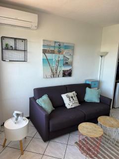 CANELLE- Beau 2p,tout confort, vue mer, piscine - Antibes - 7