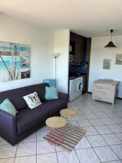CANELLE- Beau 2p,tout confort, vue mer, piscine - Antibes - 8