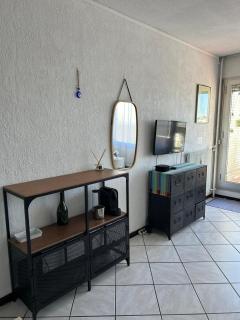 CANELLE- Beau 2p,tout confort, vue mer, piscine - Antibes - 5