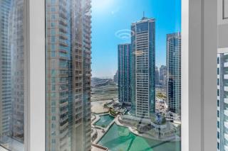 Large JLT StudioGolf, Pool 8min MetroMarinaJBR - 7
