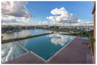 Spacious 3 BHK inHigher flr with Sunset, Lake View - Bangalore - 3