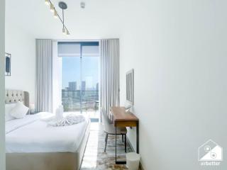 Cozy Luxury l1BR Apartment in Binghatti Amber - 1