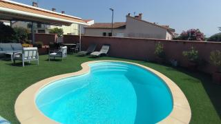 St Cyprien plage grande maison avec piscine - 9