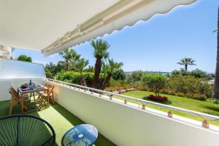 Cannes Garden-Level 1-Br Apartment Sea View - Cannes - 9