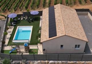 En Ardèche Villa l'Olympe climatisée avec sa piscine privée et chauffée - Joyeuse - 9