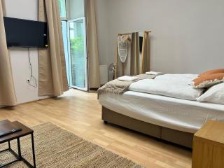 Stylish Modern Studio for 4P with Private Garden - Vienne - 4