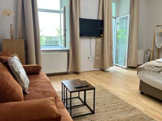 Stylish Modern Studio for 4P with Private Garden - Vienne - 9