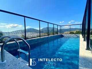 GO 22 - Studio com vista para a serra com piscina, prox PUC - Poços de Caldas - 0