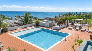 Beachside Condo with 2 BR, Rooftop, Pool - At Casa del Mar, Condo Clara - Playa del Carmen - 9