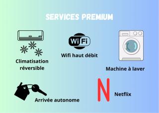 Le Nîmois Clim, Netflix, cocon cosy proche du centre - 9
