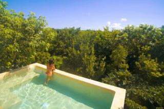 Casa Hibiscus Sky-high pool with birds above the jungle - Tulum - 0