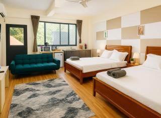 Apia Studio w 2 Beds, Secure, AC, Washer, Dryer, Kitchen, WiFi - 0