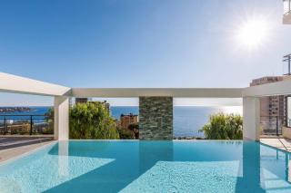 CIPRIANI-Perle rare vue mer proche Monaco, piscine, parking - Beausoleil - 0