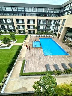 One Bed apartment with a spacious living room at Embassy Gardens - Accra - 2