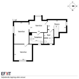 Apartment first floor Bispensgade i Hjørring - 9
