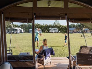 Nice tent lodge in a holiday park, cleaning included - Nommern - 6