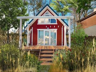 Scandinavian house overlooking the lake, cleaning included - Klepnica - 9