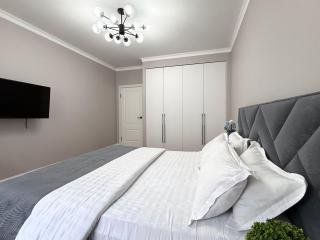 Stylish Raimbek11 Residence, 1BR nearby metro & drinking water as a gift - Alma-Ata - 4