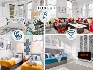 EcoCrest-Superior 2 Bedroom 2 Bath - Free Parking - Sleeps 5 - 6