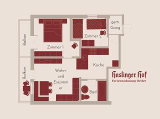 FeWo Ortler auf dem Familien- & Tierfreundlichen Haslinger Hof - Saltaus - 6