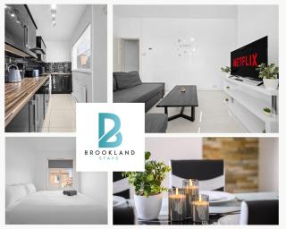 Two Bedroom House by Brookland Stays Serviced Accommodation Short Lets Manchester with Free WiFi - 0