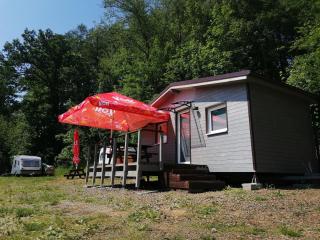 Chata na kolech 6L v areálu Koupaliště Bystré v Orlických horách - 1