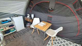 Luxe tent met bijzettent - Hensbroek - 5