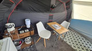 Luxe tent met bijzettent - Hensbroek - 4