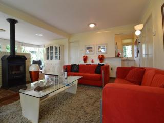 A detached bungalow with outdoor fireplace, covered terrace and pond in a forest plot - Wateren - 8