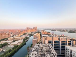 Nile Views from Above 3BR on 22nd Floor in Maadi - Kairo - 8