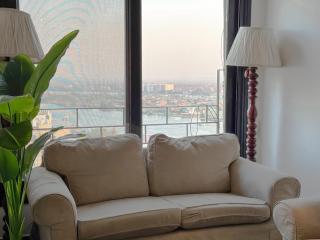 Nile Views from Above 3BR on 22nd Floor in Maadi - Il Cairo - 4