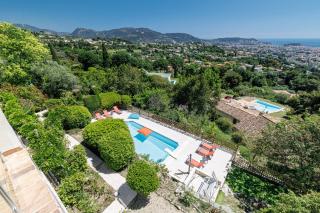 VILLA MONTE CRISTO - Villa conviviale a Nice - Superbe vue, piscine et jeux en plein air - Nizza - 8