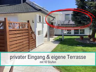 Ferienwohnung mit eigener Terrasse - Zinnowitz - 1
