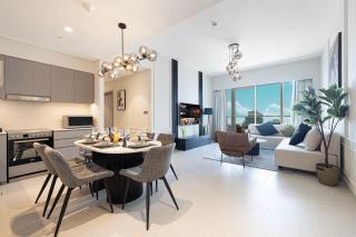 Luxury2BR Sea View Hot Tub Walk to Burj Dubai Mall - 9