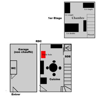 F2 appartement de campagne - Cramans - 4