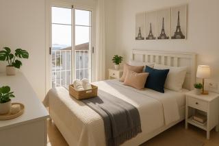 Small Oasis Nelson Mandela Apartment with sea view, two bedrooms, parking, terrace and pool - Manilva - 7