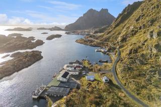 Akselhuset-Koselig hus rett ovenfor kaikanten midt i Lofoten - Skaftnes - 2