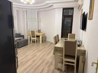Coastal 2 Bedrooms, 2 Balcones, AC, Wi-Fi, Sumgait Boulevard Park - Sumqayıt - 9