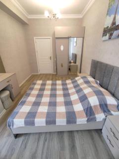 Coastal 2 Bedrooms, 2 Balcones, AC, Wi-Fi, Sumgait Boulevard Park - Sumqayıt - 7