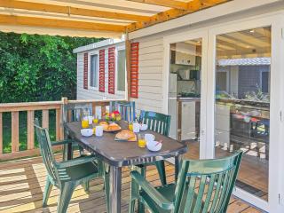 Cerisya, terrasse semi couverte - Litteau - 3