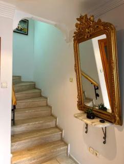 Five Bedroom Plus Living, Triplex Villa with Big Private Garden, Fifty Meters to Sea in Urla, Sleeps Twelve, Three Baths - 2