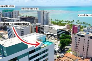 Smart 1104 | Piscina | Academia | a 150m da praia - 8