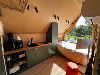 Tiny House Mon Cabanon grand jardin terrasse climatisation - - 4