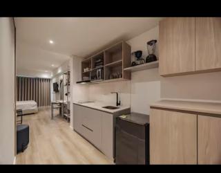 NEW Loft 38 mt in Laureles, AC, Internet, Jacuzzis, 1 Queen Bed & 1 sofabed - Medellín - 4