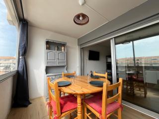Studio cabine avec parking privé et animaux admis à Sète - FR-1-338-622 - Sète - 9