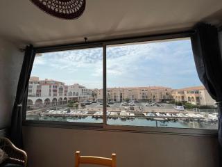 Studio cabine avec parking privé et animaux admis à Sète - FR-1-338-622 - Sète - 5