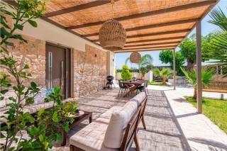 Villa Olympia, 7 BR, for up to 22 persons, 400 meters from the long sandy beach - Kavros - 3