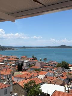 Stunning Sea View Apartment with Spacious Terrace - Ayvalık - 9